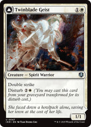 Twinblade Geist // Twinblade Invocation [Innistrad Remastered] Magic: The Gathering