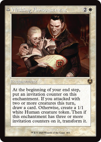 Wedding Announcement // Wedding Festivity (Retro Frame) [Innistrad Remastered] Magic: The Gathering