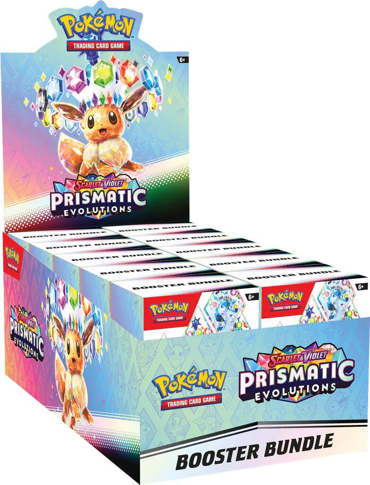 Scarlet & Violet: Prismatic Evolutions - Booster Bundle Case Pokémon