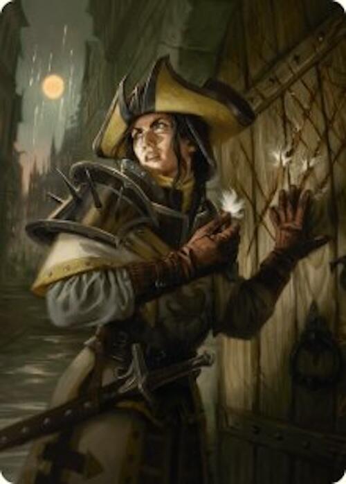 Thraben Inspector Art Card [Innistrad Remastered Art Series] Magic: The Gathering
