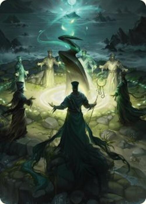 Cryptolith Rite Art Card [Innistrad Remastered Art Series] Magic: The Gathering