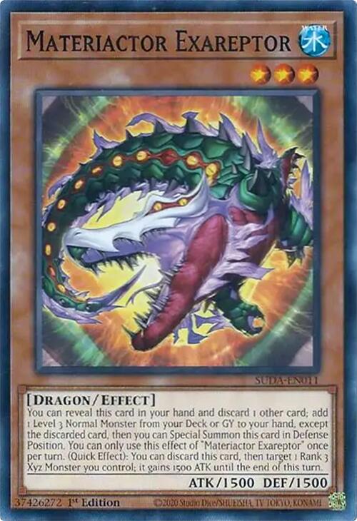Materiactor Exareptor [SUDA-EN011] Common Yu-Gi-Oh!
