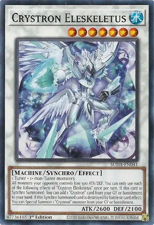 Crystron Eleskeletus [SUDA-EN041] Common Yu-Gi-Oh!