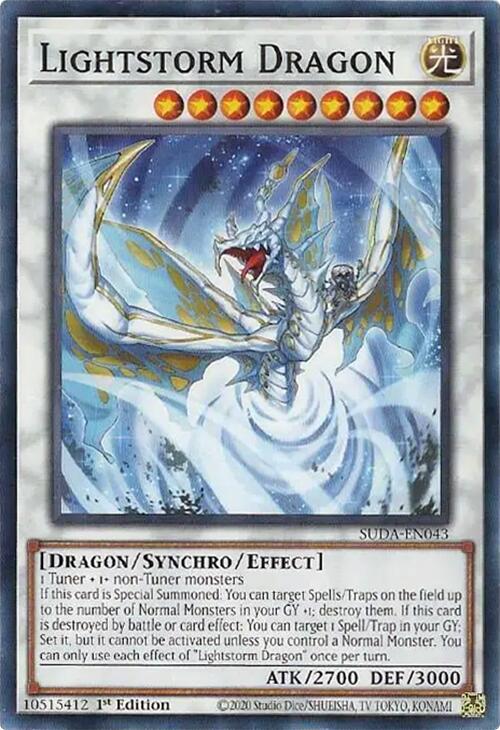 Lightstorm Dragon [SUDA-EN043] Common Yu-Gi-Oh!