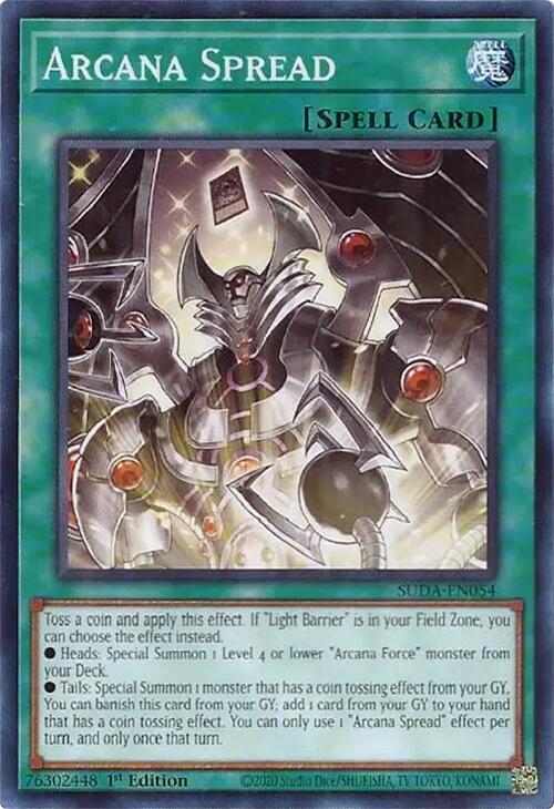 Arcana Spread [SUDA-EN054] Common Yu-Gi-Oh!