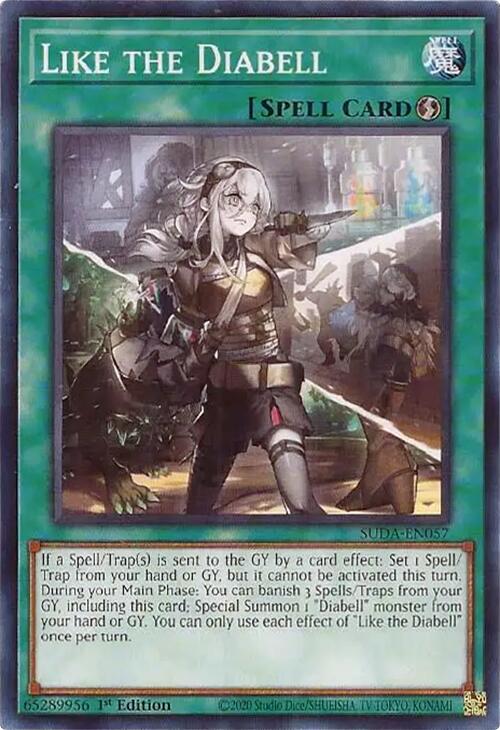 Like the Diabell [SUDA-EN057] Common Yu-Gi-Oh!