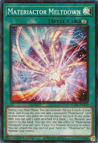 Materiactor Meltdown [SUDA-EN059] Super Rare Yu-Gi-Oh!