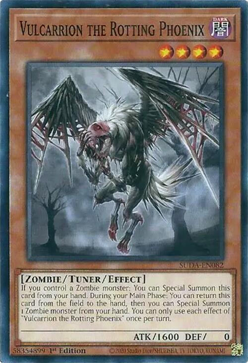 Vulcarrion the Rotting Phoenix [SUDA-EN082] Common Yu-Gi-Oh!