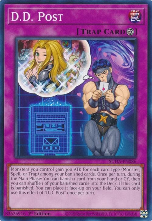 D.D. Post [SUDA-EN086] Common Yu-Gi-Oh!