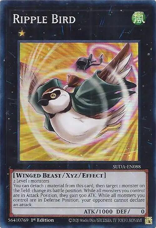 Ripple Bird [SUDA-EN088] Super Rare Yu-Gi-Oh!