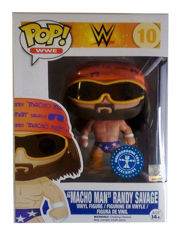 Funko Pop WWE Macho Man Randy Savage Exclusive Variant Vinyl Figure 10 FUNKO
