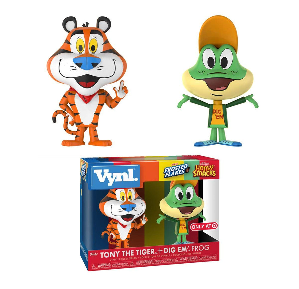 Funko VYNL Tony The Tiger + Dig Em' Frog Exclusive 2 Pack FUNKO