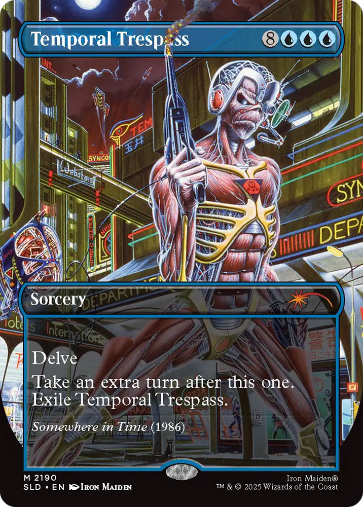 Temporal Trespass [Secret Lair Drop Series] Magic: The Gathering