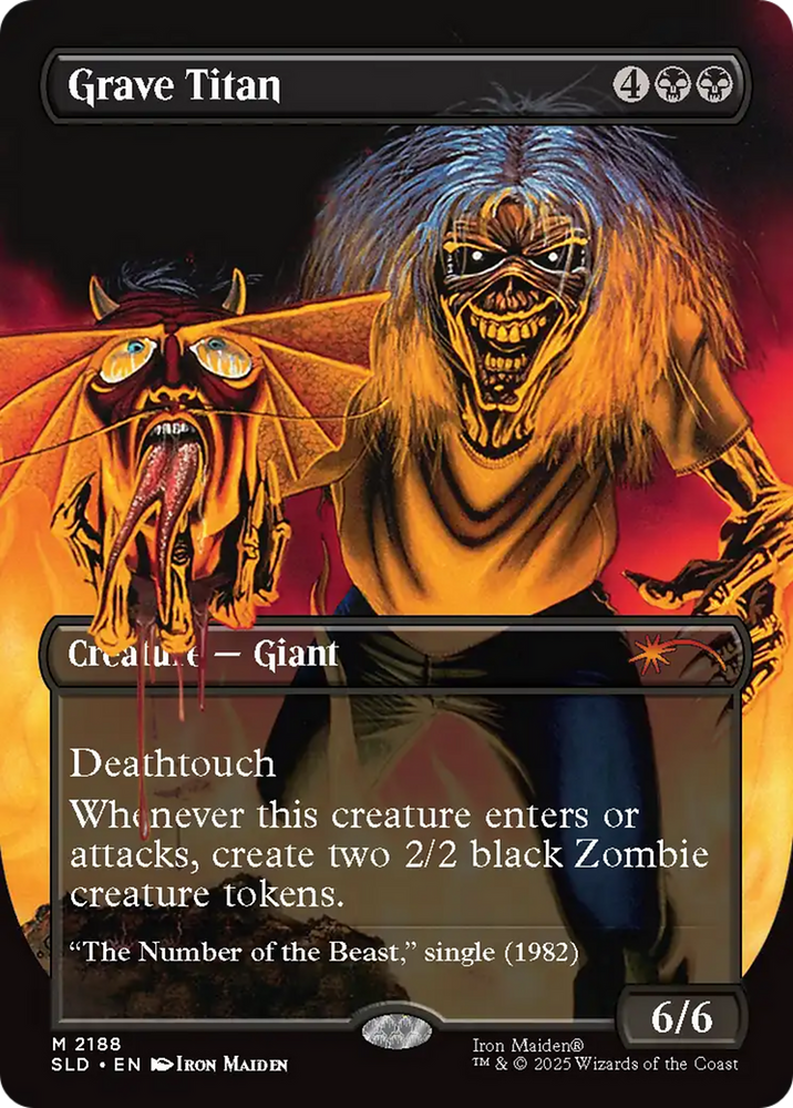Grave Titan (2188) [Secret Lair Drop Series] Magic: The Gathering
