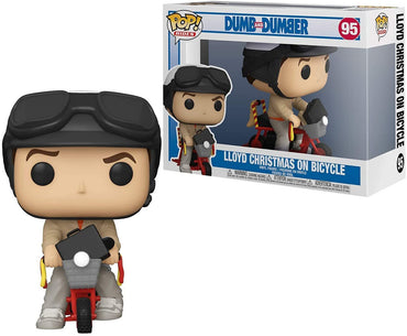 Funko Pop! Ride: Dumb & Dumber - Lloyd with Bicycle Vinyl Figure FUNKO
