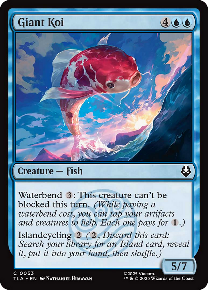 Giant Koi [Avatar: The Last Airbender] Magic: The Gathering