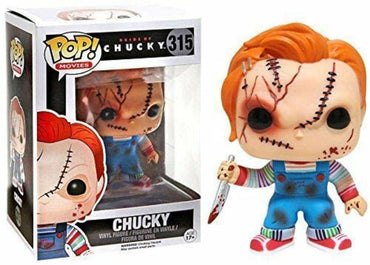 Funko - Figurine Bride of Chucky - Scarred Chucky Exclu Pop 10cm - 0849803087494 FUNKO