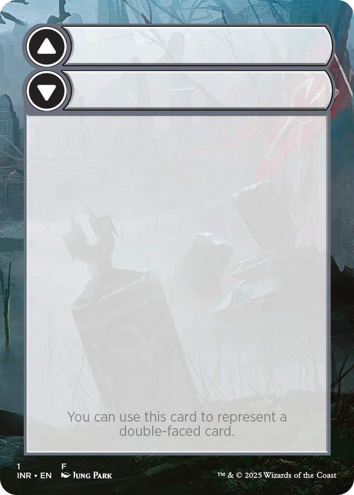 Helper Card [Innistrad Remastered Tokens] Magic: The Gathering