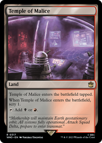 Temple of Malice [Doctor Who] Magic: The Gathering