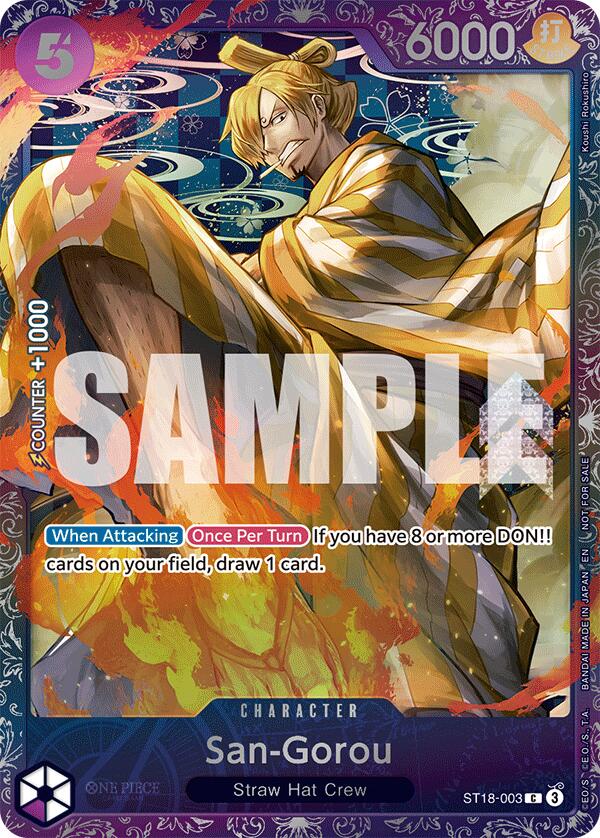 San-Gorou (Treasure Cup 2025) [One Piece Promotion Cards] Bandai