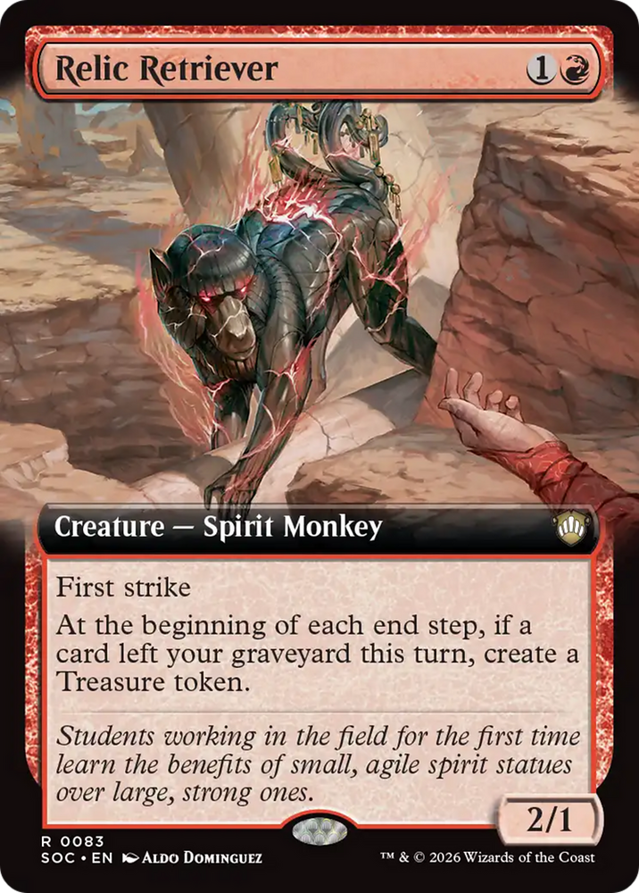 Relic Retriever (Extended Art) [Secrets of Strixhaven Commander] Magic: The Gathering