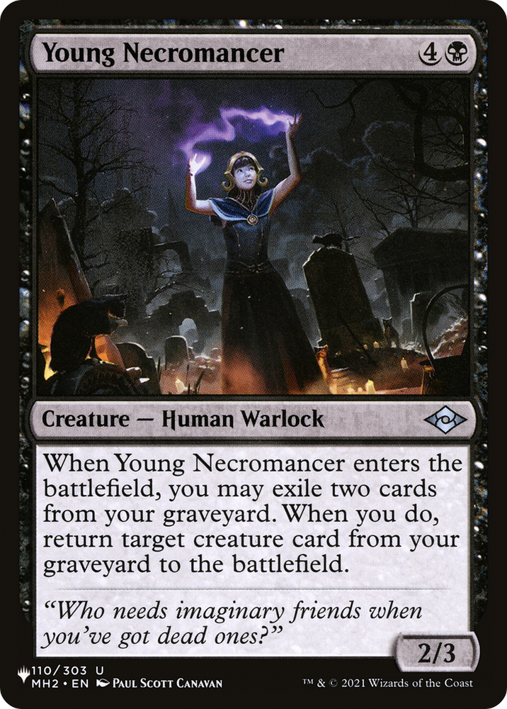 Young Necromancer [The List] Magic: The Gathering