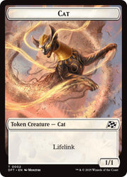 Cat // Thopter (0010) Double-Sided Token [Aetherdrift Tokens] Magic: The Gathering