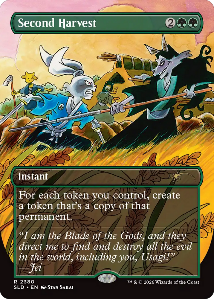 Second Harvest (2380) [Secret Lair Drop Series] Magic: The Gathering