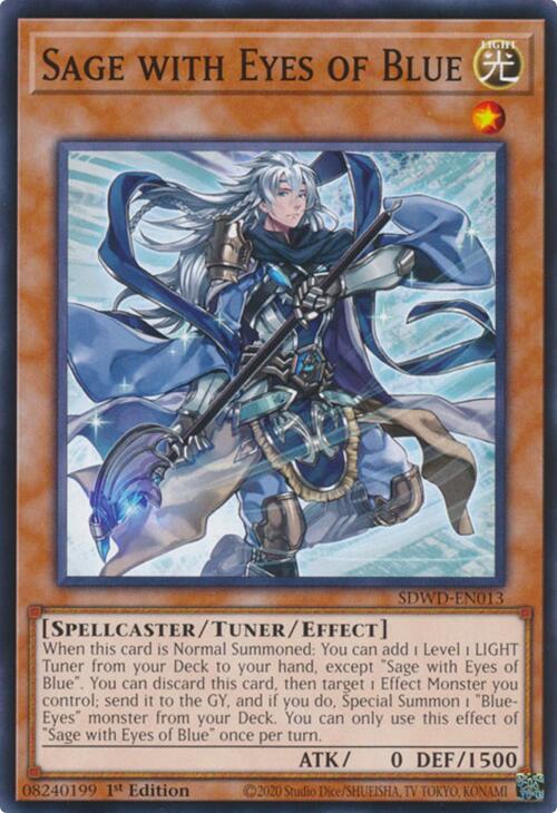 Sage with Eyes of Blue [SDWD-EN013] Common Yu-Gi-Oh!