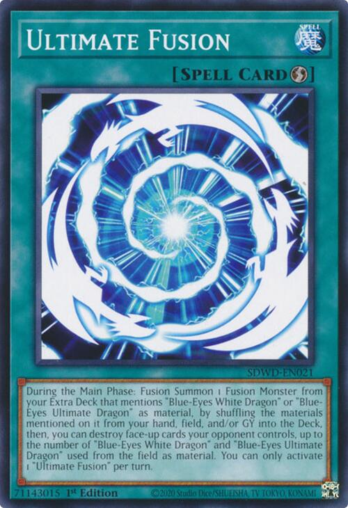 Ultimate Fusion [SDWD-EN021] Common Yu-Gi-Oh!