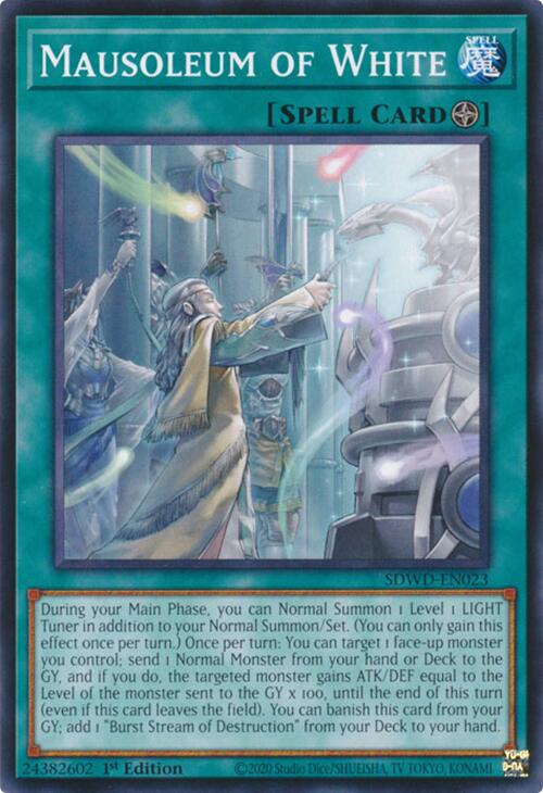 Mausoleum of White [SDWD-EN023] Common Yu-Gi-Oh!