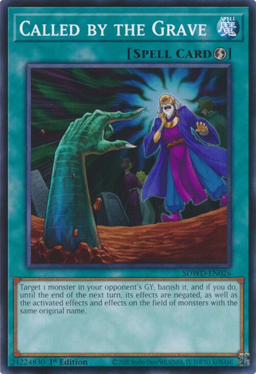 Called by the Grave [SDWD-EN026] Common Yu-Gi-Oh!