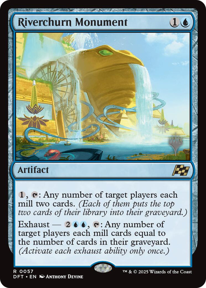Riverchurn Monument (Promo Pack) [Aetherdrift Promos] Magic: The Gathering