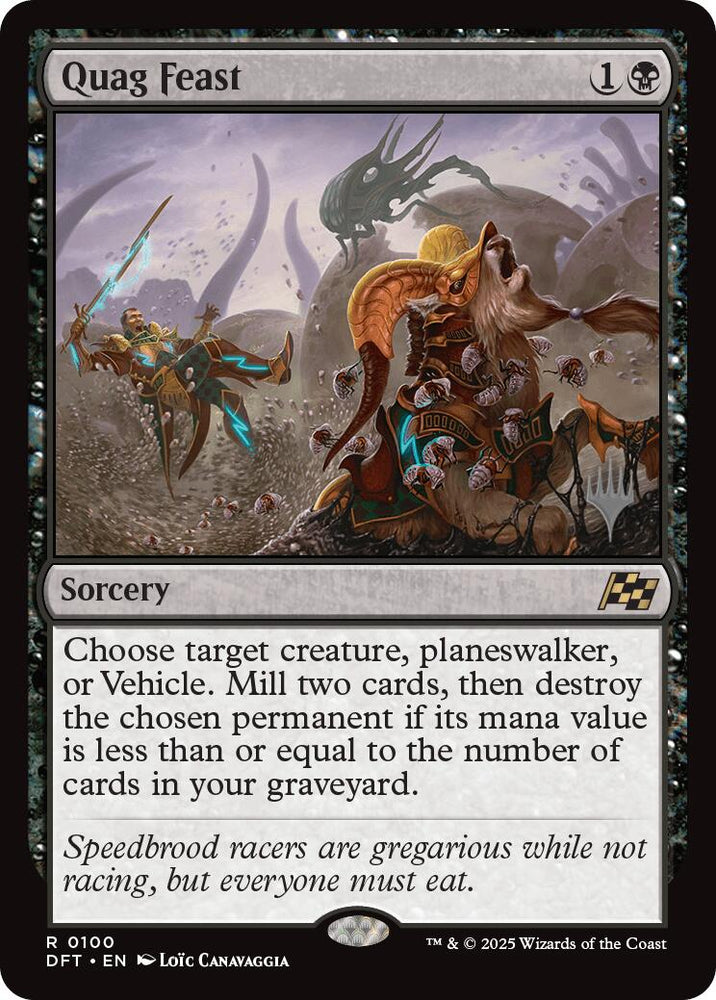 Quag Feast (Promo Pack) [Aetherdrift Promos] Magic: The Gathering
