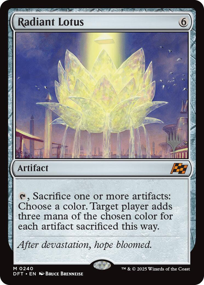 Radiant Lotus (Promo Pack) [Aetherdrift Promos] Magic: The Gathering
