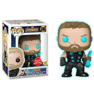 Funko POP Marvel Avengers Infinity War Thor Asia Exclusive Glows In The Dark