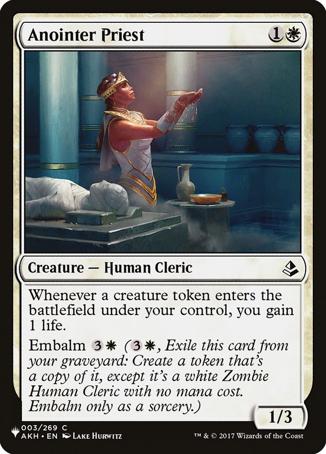Anointer Priest [The List] Magic: The Gathering