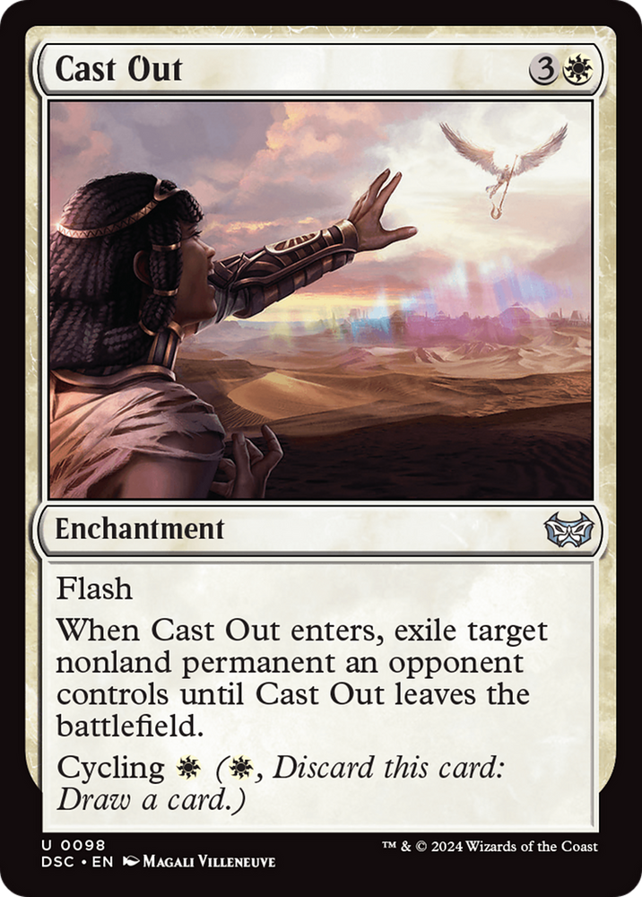Cast Out [Duskmourn: House of Horror Commander] Magic: The Gathering