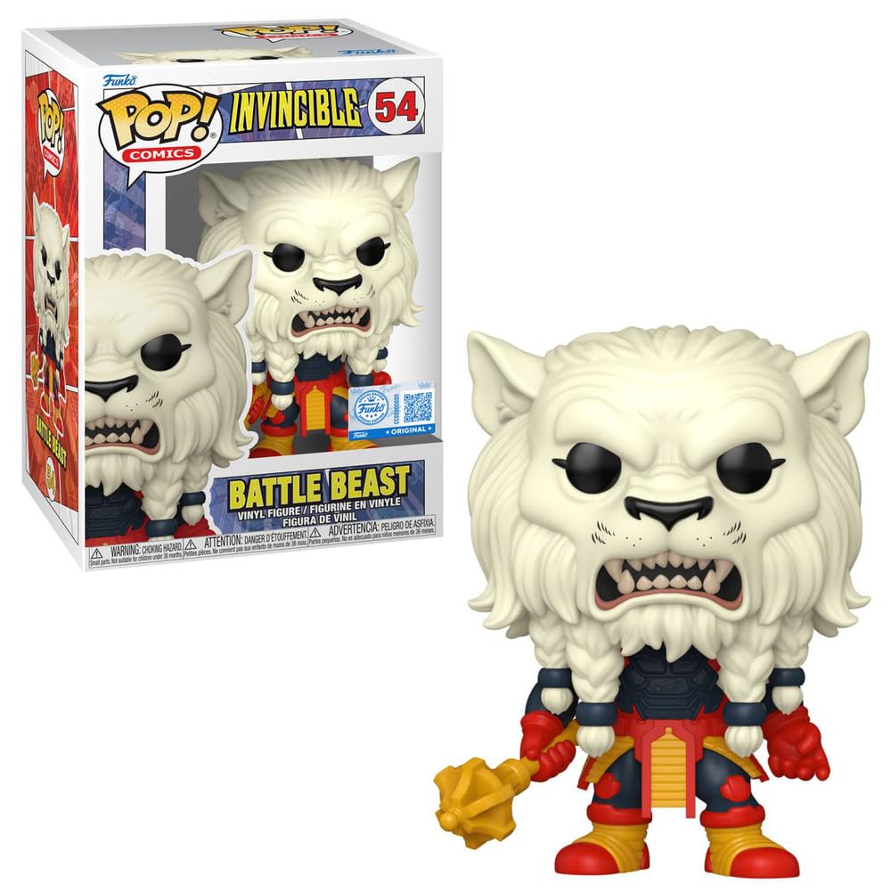 Funko Pop! Comics: Invincible - Battle Beast (Special Edition) #54 FUNKO