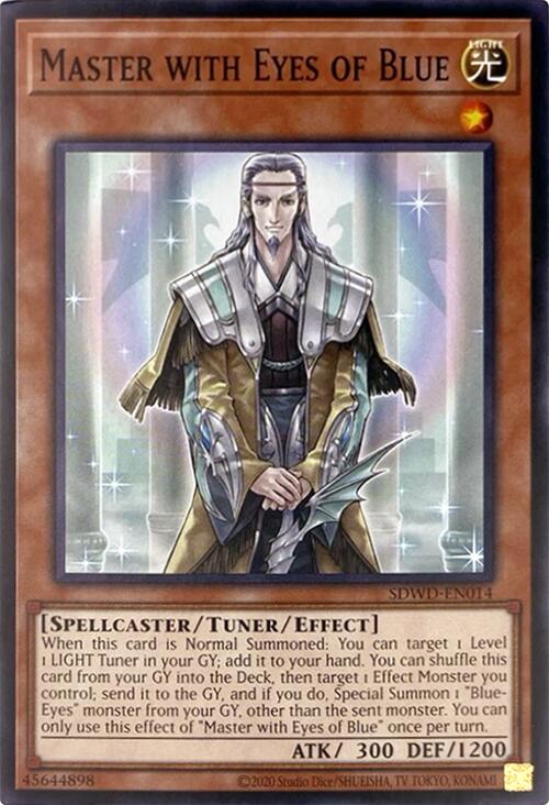 Master with Eyes of Blue (Unlimited Misprint) [SDWD-EN014] Common Yu-Gi-Oh!
