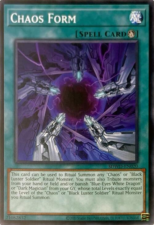 Chaos Form (Unlimited Misprint) [SDWD-EN020] Common Yu-Gi-Oh!