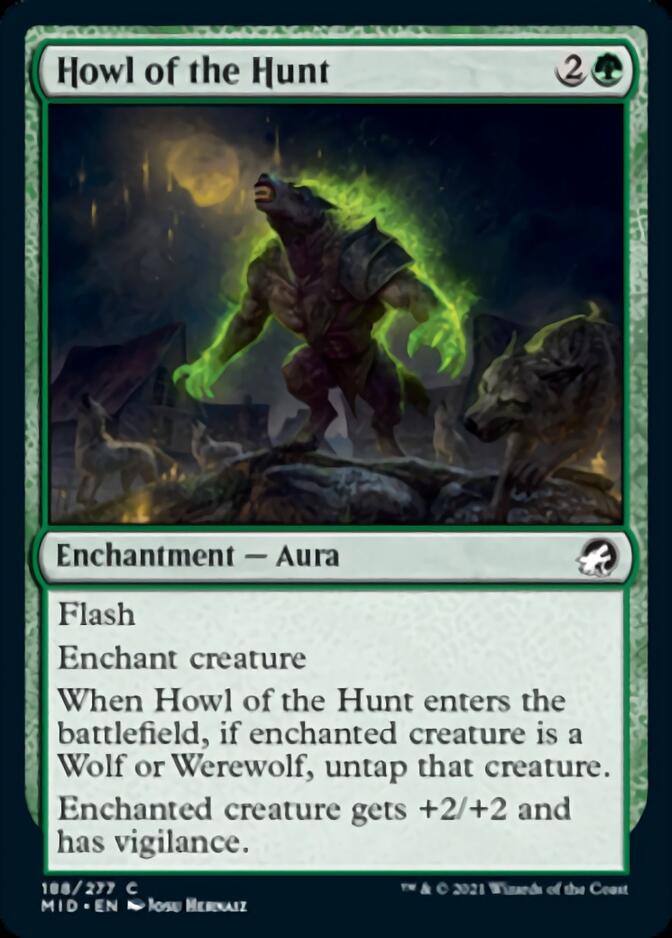 Howl of the Hunt [Innistrad: Midnight Hunt] Magic: The Gathering