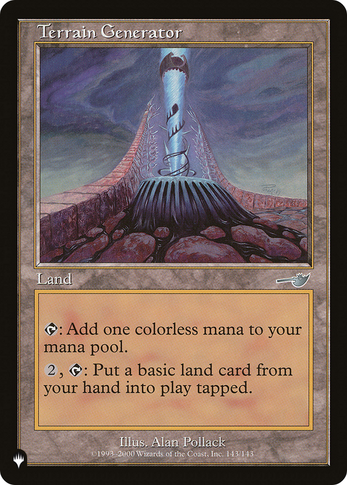 Terrain Generator [The List] Magic: The Gathering