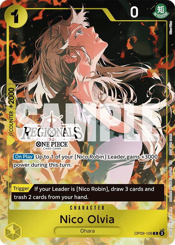 Nico Olvia (Offline Regional Participation Pack 2025 Vol.1) [One Piece Promotion Cards] Bandai