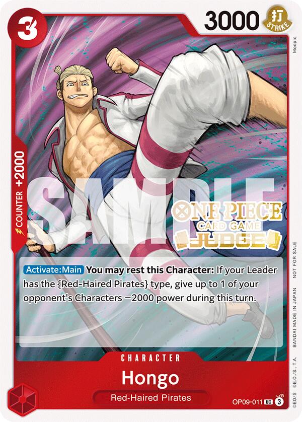 Hongo (Judge Pack Vol. 5) [One Piece Promotion Cards] Bandai