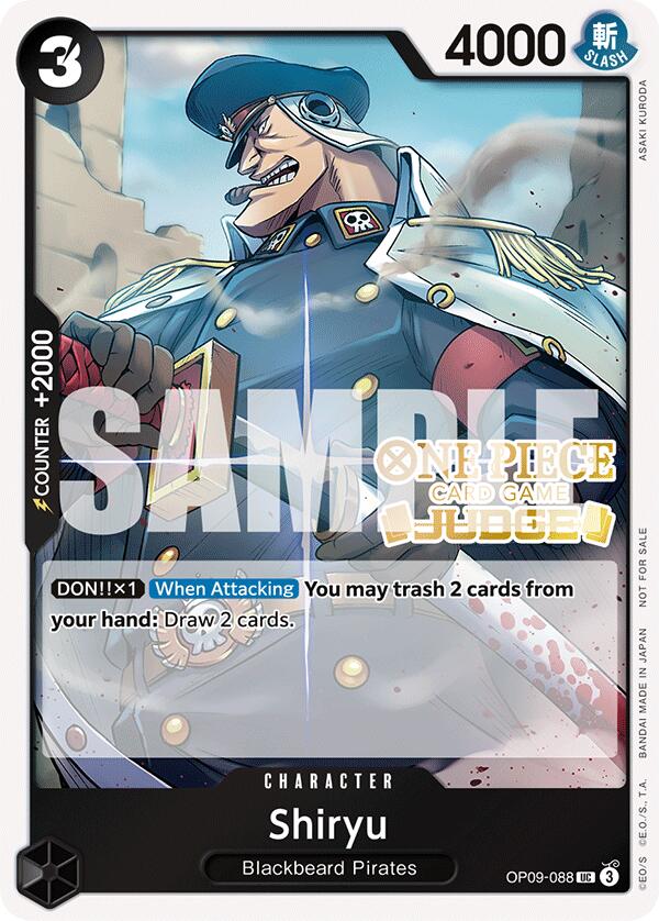 Shiryu (Judge Pack Vol. 5) [One Piece Promotion Cards] Bandai