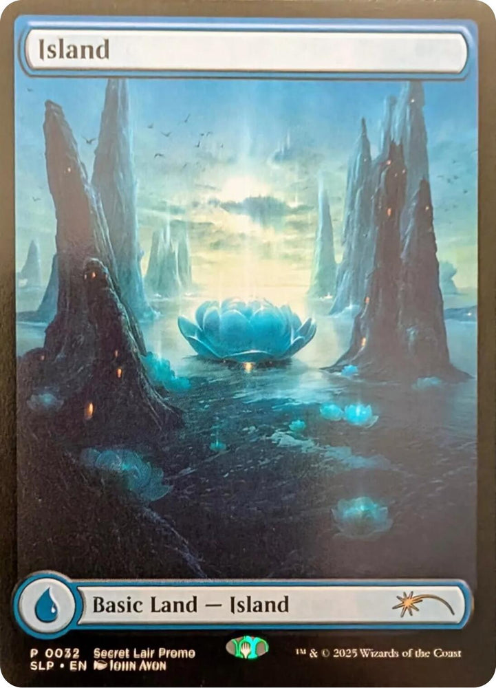Island (0032) [Secret Lair Showdown] Magic: The Gathering
