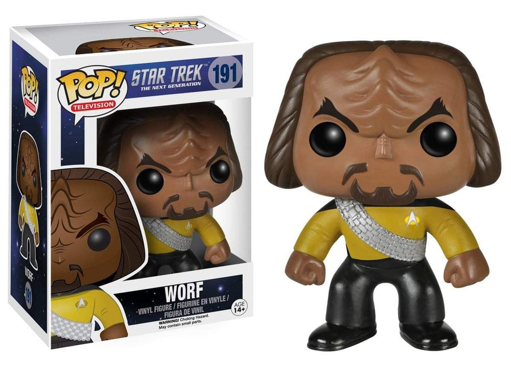 Funko POP TV: Star Trek The Next Generation - Worf Action Figure FUNKO