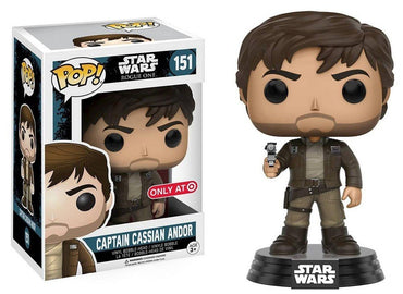 Funko POP! 10451 "Star Wars Rogue One Captain Cassian Andor Bobble Toy FUNKO