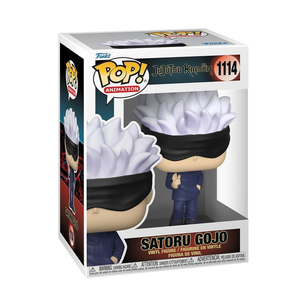 POP Funko Animation: Jujutsu Kaisen - (JJK) - Satoru Gojo | Official Anime Merch - Collectable Vinyl Figurine for Shelf Display - Birthday Gift Idea for Fans and Collectors FUNKO